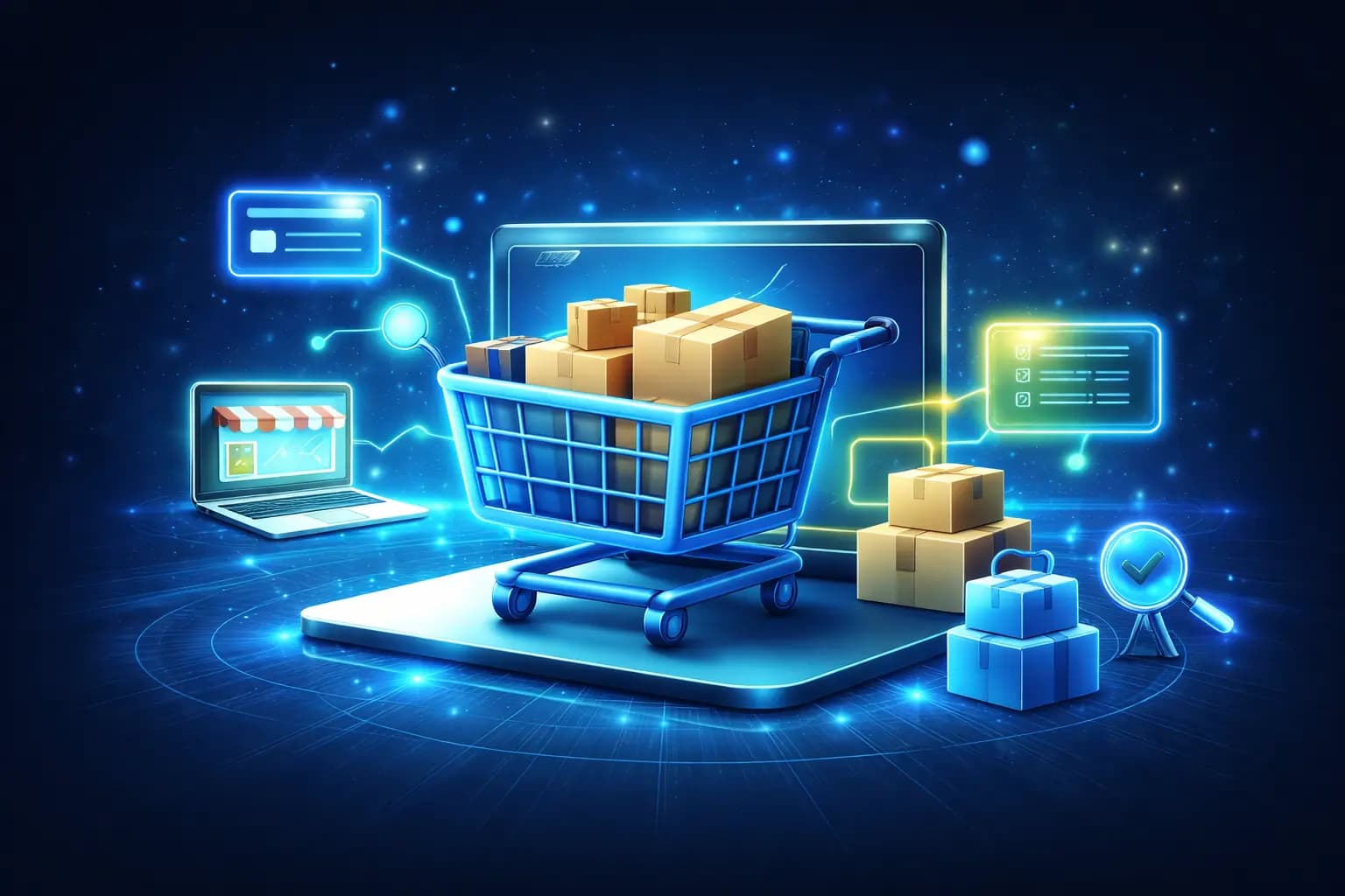 Integrierter Shop: Nahtlose Integration von Shop, Partnerprogramm, Warenwirtschaft und Provisionsabrechnung.